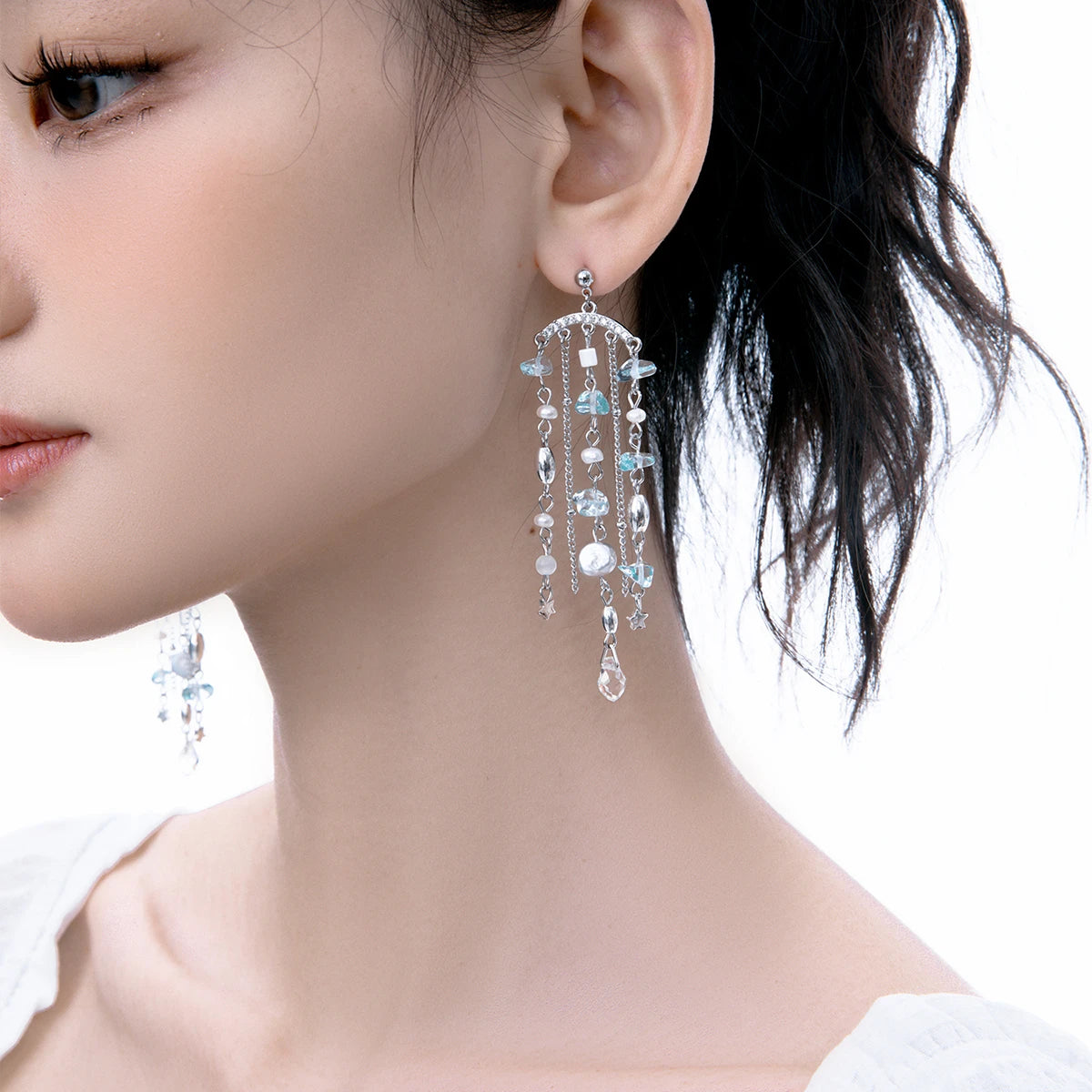 Oriental Mermaid Earrings