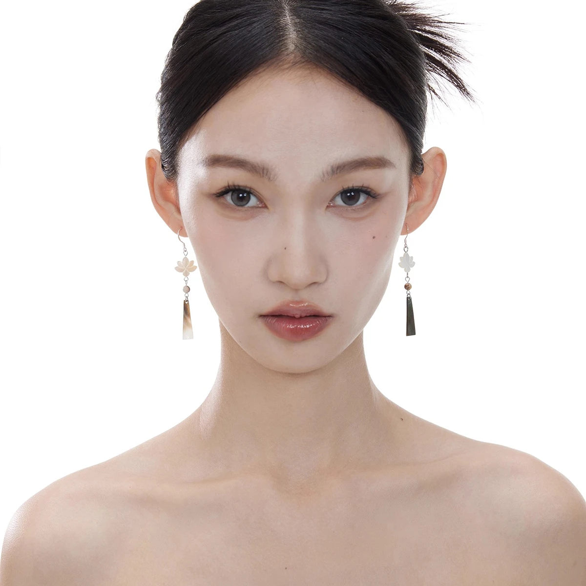 Oriental Lotus Earrings