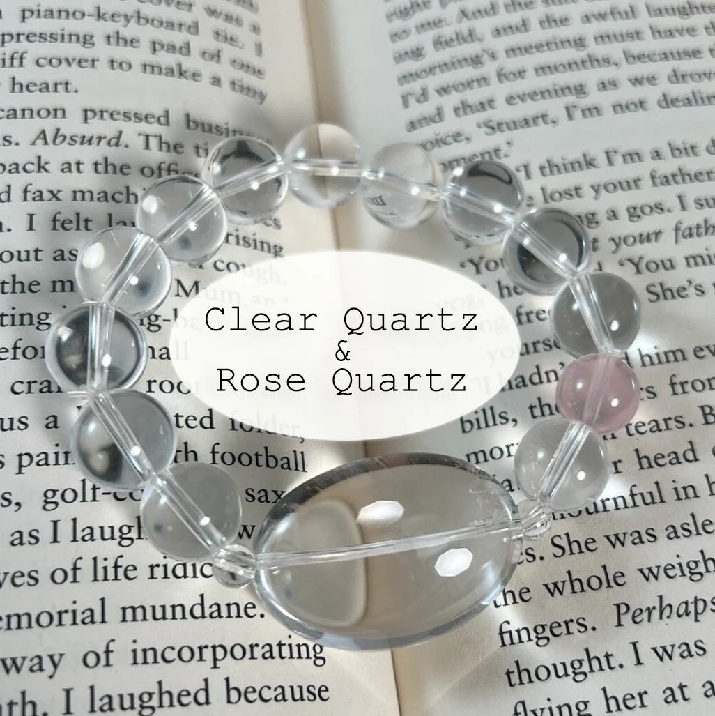 White Moon Self-Healing Crystal Bracelet