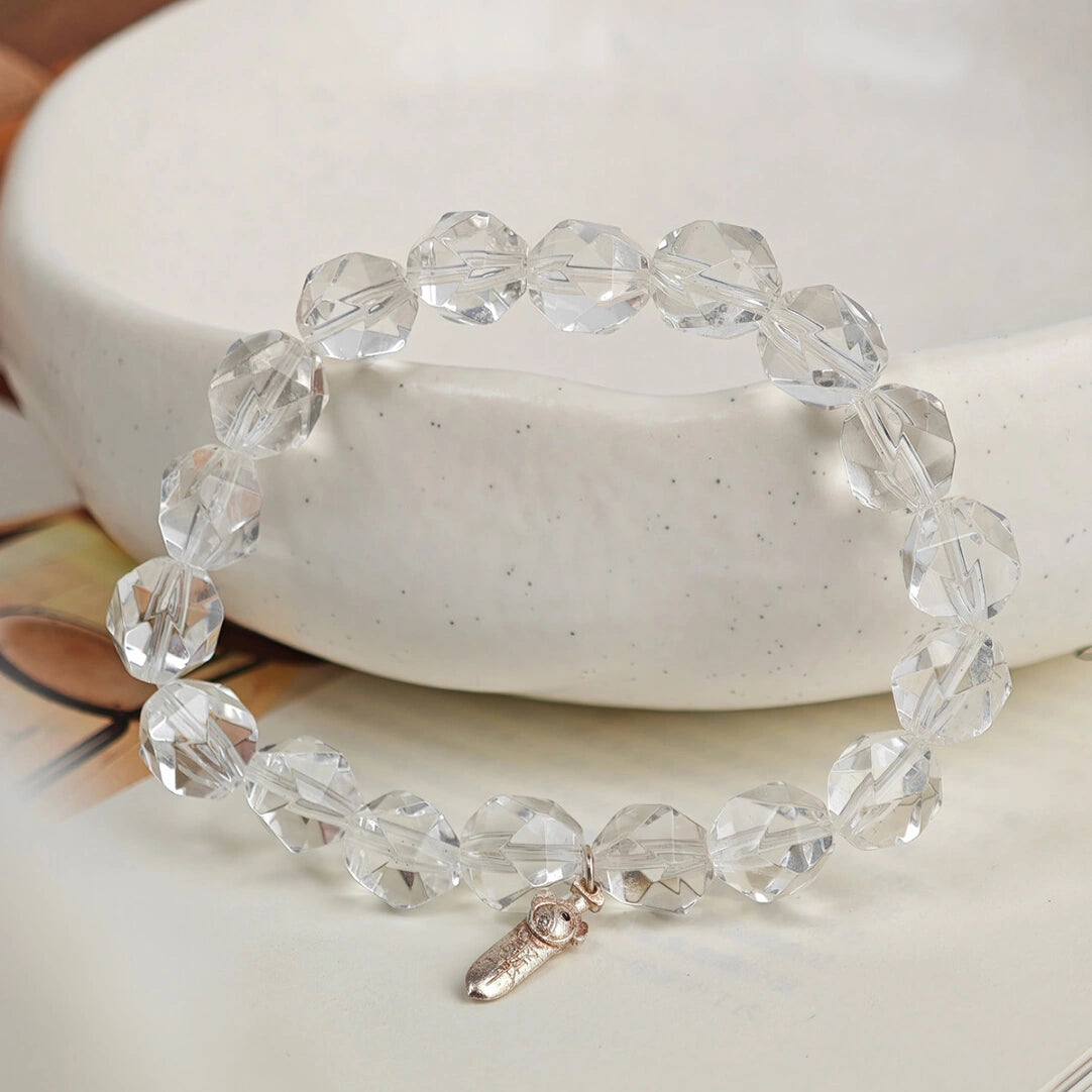 Peachwood Sword Crystal Bracelet