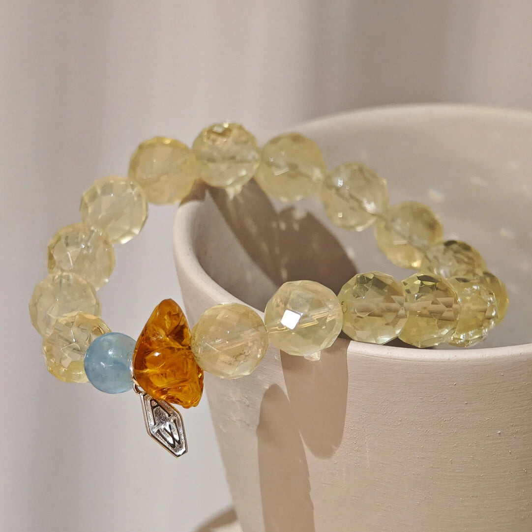 Year of the Fish Crystal Bracelet
