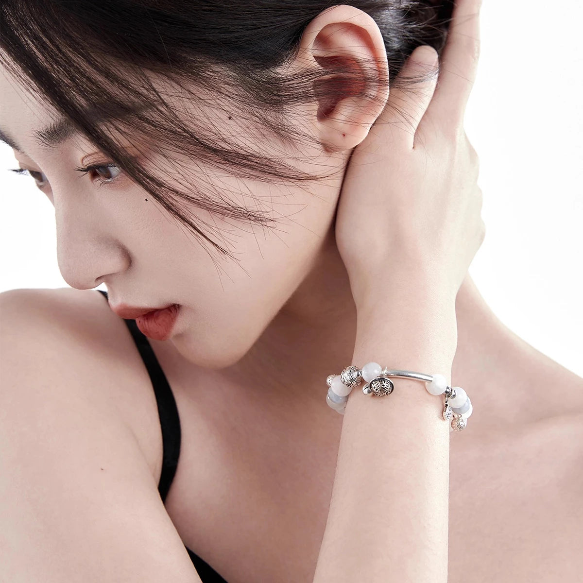 Lijiang Tibetan Energy Style Bell Bracelet