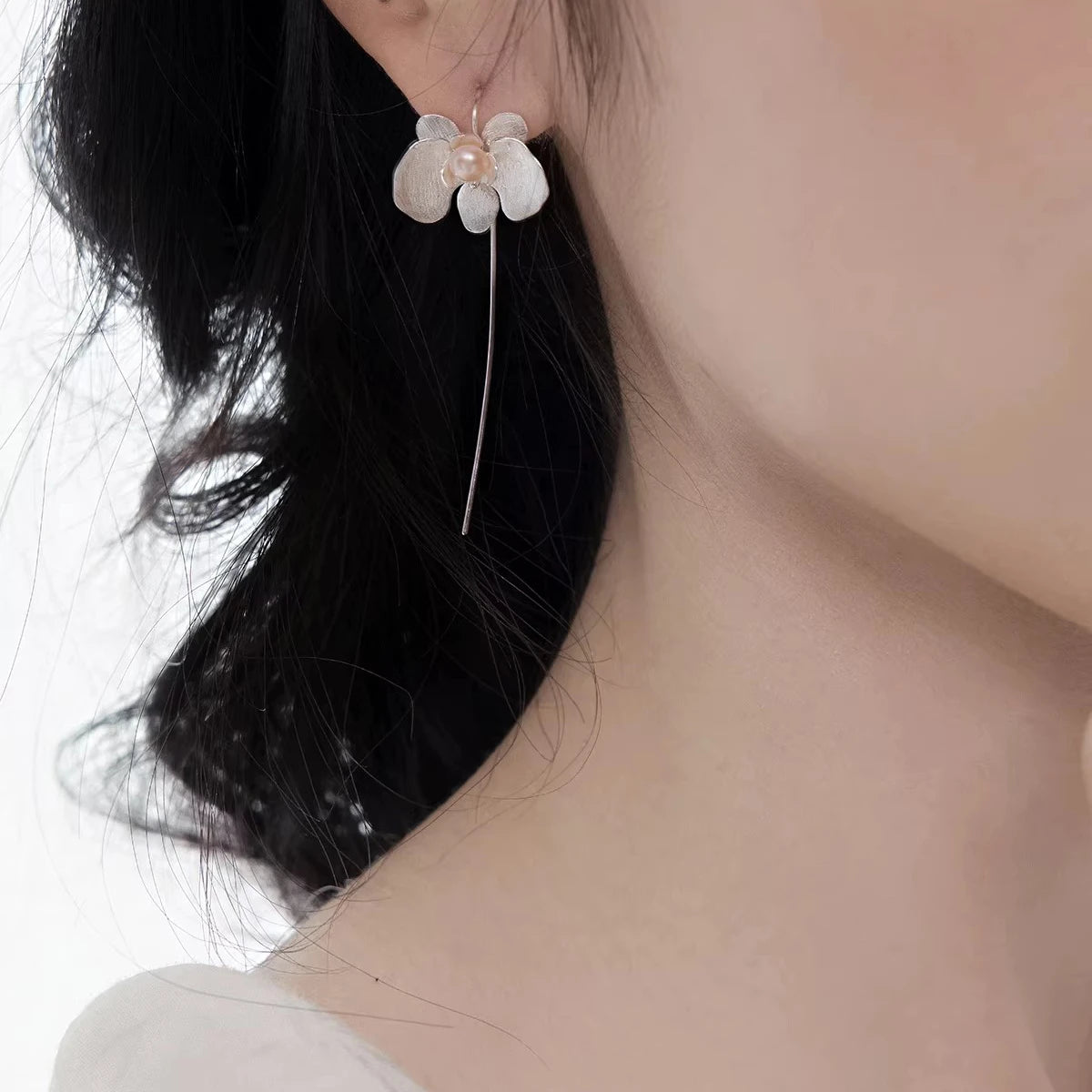 Butterfly Orchid Earrings