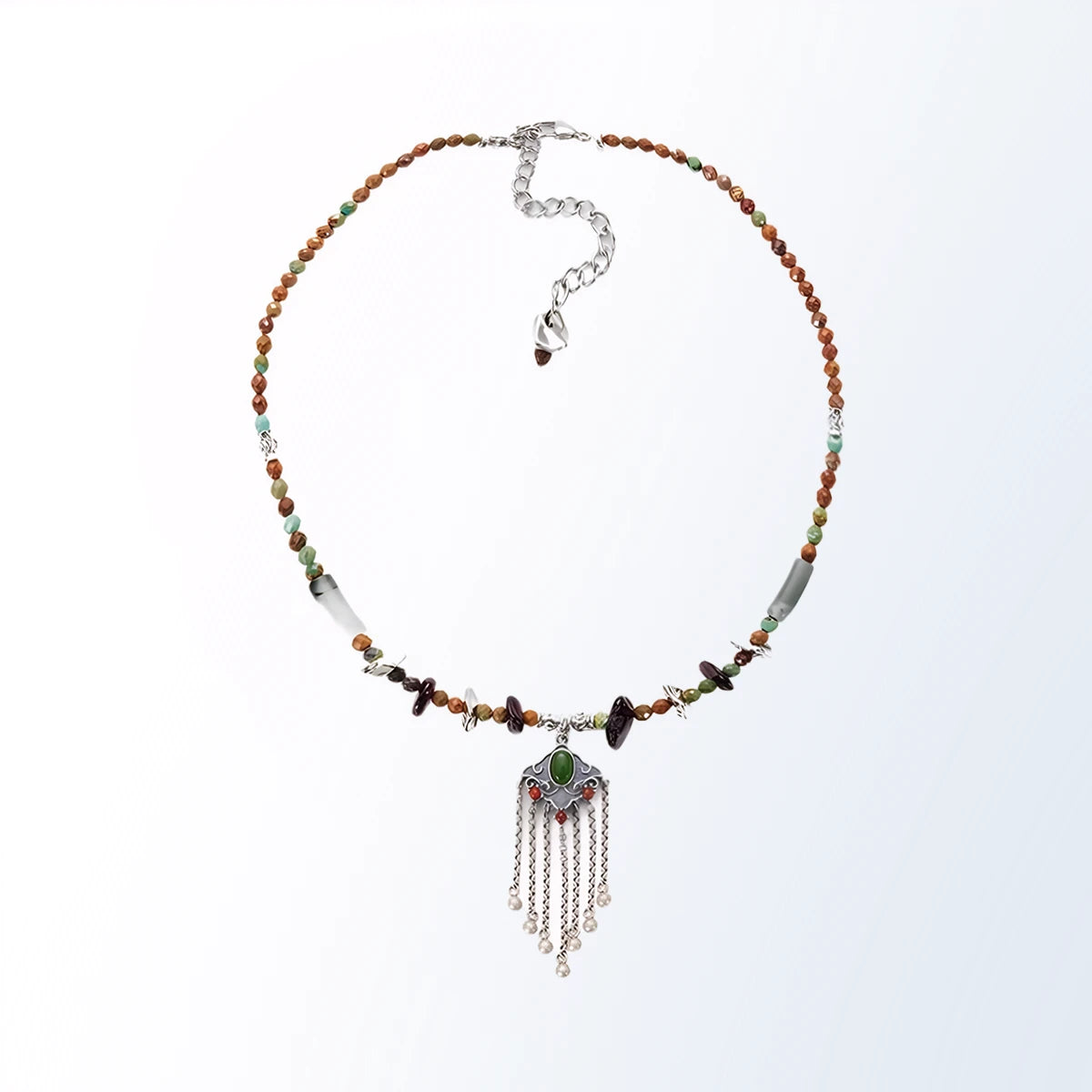 Blossoming Spring Ruyi Necklace