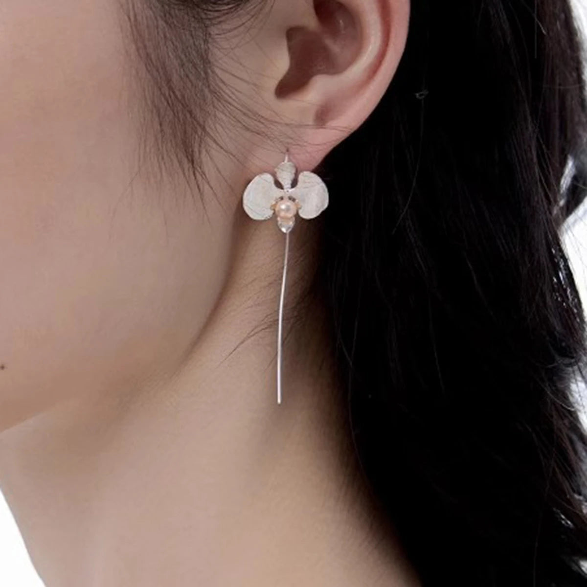 Butterfly Orchid Earrings