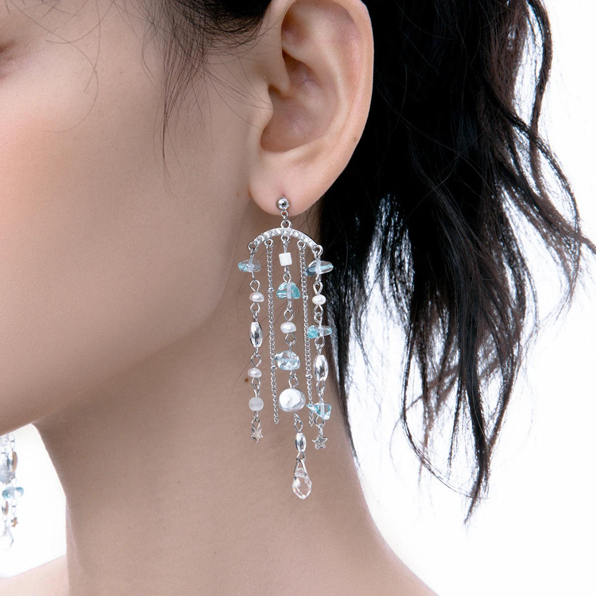 Oriental Mermaid Earrings