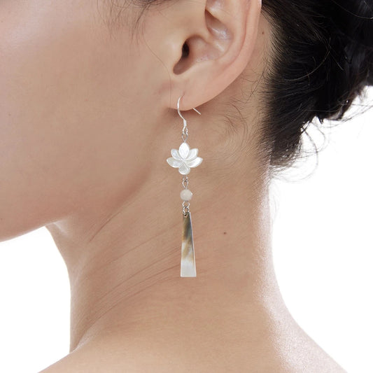 Oriental Lotus Earrings