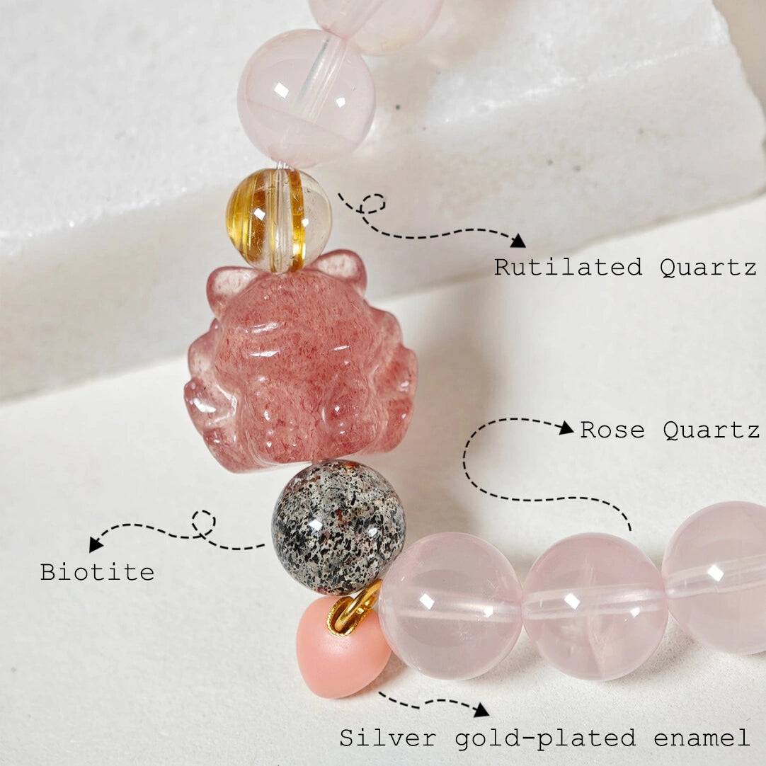 Auspicious Glow Crystal Bracelet