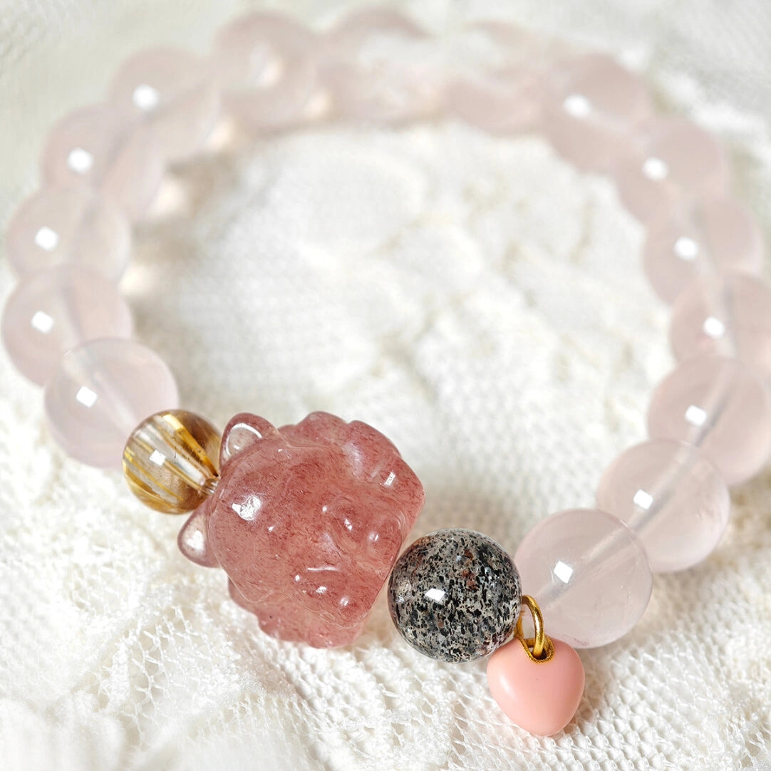 Auspicious Glow Crystal Bracelet