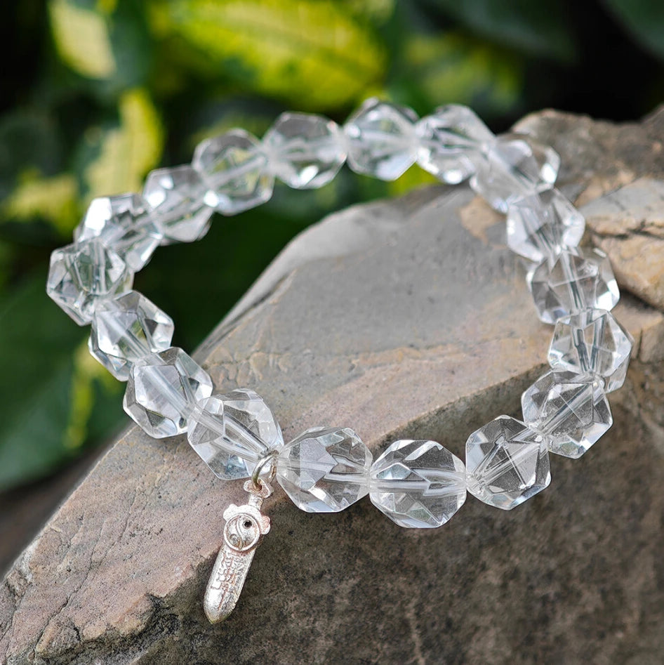 Peachwood Sword Crystal Bracelet