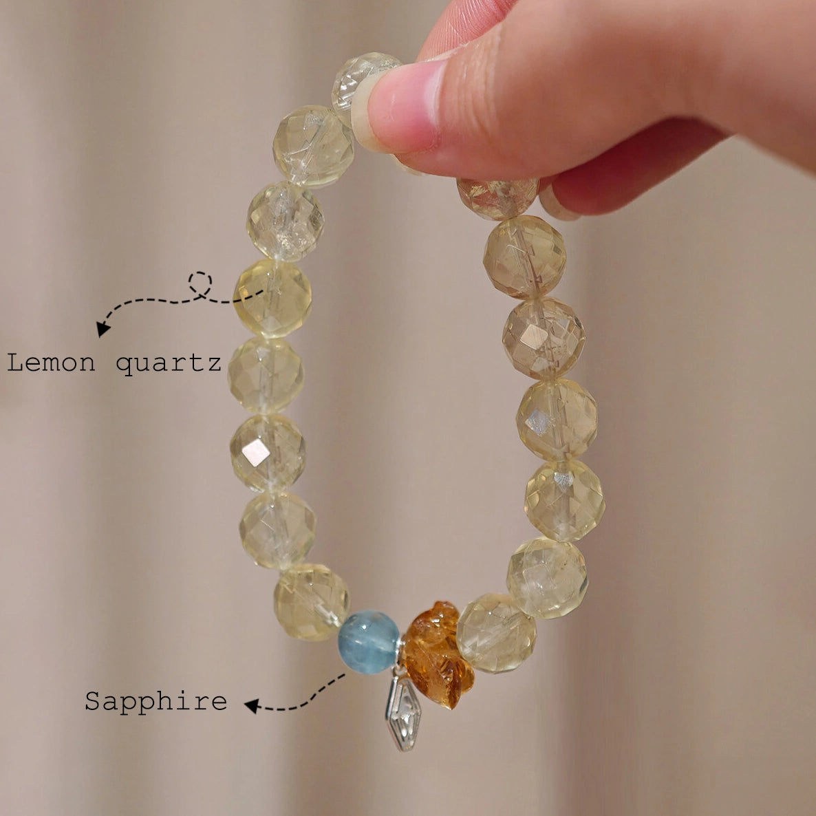 Year of the Fish Crystal Bracelet